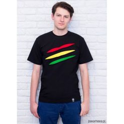 T-shirty męskie: T-shirt #torn rasta