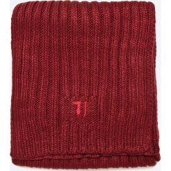 Trussardi Jeans - Szalik. Brązowe szaliki męskie Trussardi Jeans, bez wzorów, z jeansu. W wyprzedaży za 99,90 zł.