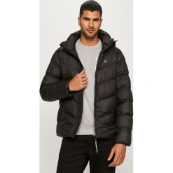 G-Star Raw - Kurtka puchowa. Czarne płaszcze męskie G-Star RAW, s, bez wzorów, z poliesteru, retro, krótkie, z kapturem. Za 929,90 zł.