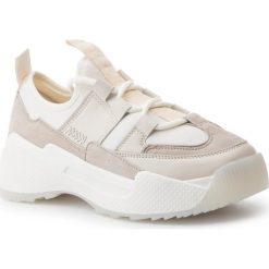 Sneakersy NAPAPIJRI - Blanche N0YJTW New Milk NA9. Brązowe półbuty damskie Napapijri, ze skóry. W wyprzedaży za 389,00 zł.
