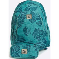 Dakine - Plecak 25L + piórnik. Zielone plecaki damskie Dakine, w paski, z materiału. W wyprzedaży za 219,90 zł.