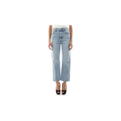 Jeansy straight leg Levis 72963 0023 RIBCAGE STARIGHT. Niebieskie jeansy damskie Levi's®. Za 434,70 zł.
