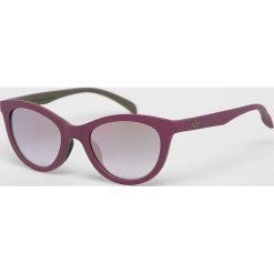Adidas Originals - Okulary AOR014.019.040. Różowe okulary przeciwsłoneczne damskie adidas Originals, owalne. W wyprzedaży za 129,90 zł.