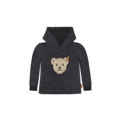 Steiff Boys Bluzka marine - Gr.Moda (2 - 6 lat). Czarne bluzy niemowlęce marki Steiff, z aplikacjami, z elastanu, marine, bez rękawów, bez kaptura. Za 159,00 zł.