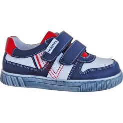 Protetika tenisówki chłopięce Mateo 28 niebieski. Niebieskie buty chłopięce sportowe Protetika, ze skóry, bez zapięcia. Za 215,00 zł.