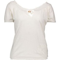 T-shirty damskie: Koszulka „Burlesco” w kolorze kremowym