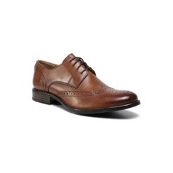 LASOCKI FOR MEN MB-NORWAY-61. Pomarańczowe półbuty męskie Lasocki For Men, bez wzorów, ze skóry, bez zapięcia. Za 179,99 zł.