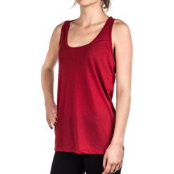 Bluzki, topy, tuniki: Nike Koszulka damska Top Flow Tank Nike czerwona r. M (530980695)