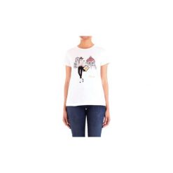 T-shirty z krótkim rękawem Patrizia Pepe 8M0796/A4S2. Białe t-shirty damskie Patrizia Pepe, s, bez wzorów, bez kołnierzyka. Za 502,36 zł.