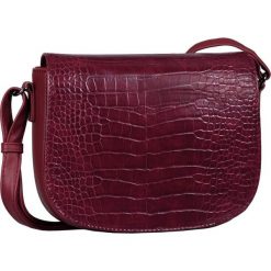 Tom Tailor torebka damska crossbody Nola Flapbag burgundowa. Czerwone torebki klasyczne damskie Tom Tailor, bez wzorów, ze skóry, bez dodatków. Za 209,00 zł.
