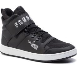 Sneakersy TRUSSARDI JEANS - 77A00179 K603. Czarne sneakersy męskie Trussardi Jeans, na co dzień, bez wzorów, z jeansu, eleganckie, bez zapięcia. W wyprzedaży za 369,00 zł.