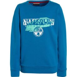 Napapijri BOGLY Bluza tourquoise. Niebieskie bluzy chłopięce Napapijri, z bawełny. Za 239,00 zł.