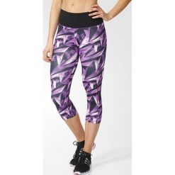 Adidas Legginsy WO 3/4 HR AOP fioletowe r. S (AY6187). Fioletowe legginsy sportowe damskie Adidas, s. Za 175,50 zł.