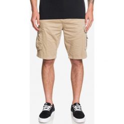 Quiksilver Crucial Battle Cargo Szorty Beżowy. Brązowe spodenki i szorty męskie Quiksilver, bez wzorów, z bawełny. Za 249,95 zł.