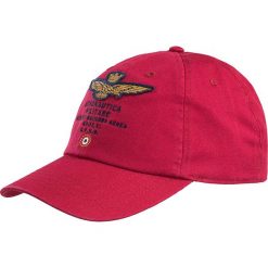 Czapka AERONAUTICA MILITARE. Białe czapki męskie Aeronautica Militare, z haftami, z tkaniny. Za 170,00 zł.