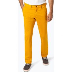 Gant - Chinosy męskie, żółty. Żółte spodnie męskie GANT, m, z bawełny, biznesowe. Za 429,95 zł.