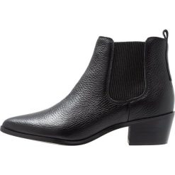 Pieces PSDELTA Ankle boot black. Czarne botki damskie na zamek Pieces, z materiału. Za 419,00 zł.