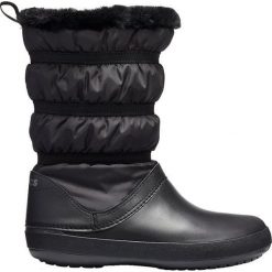 Crocs Damskie buty Winter Snow Crocband 205314-060 (rozmiar 36-37). Białe klapki damskie Crocs, bez wzorów, z gumy, bez obcasa. W wyprzedaży za 198,00 zł.