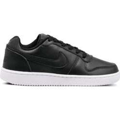 Nike Ebernon Low AQ1779-001. Białe buty sportowe damskie Nike, bez wzorów, ze skóry, klasyczne, do koszykówki. Za 249,99 zł.