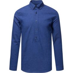 Koszula JOOP! Jeans 30009257. Niebieskie koszule męskie JOOP! Jeans, m, bez wzorów, z bawełny, casualowe, bez kołnierzyka, bez rękawów. W wyprzedaży za 219,00 zł.