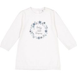 Sukienka swetrowa 1 miesiąc - 3 latka. Białe sukienki niemowlęce marki La Redoute Collections, z bawełny, z długim rękawem, długie, maxi. Za 52,88 zł.