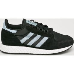 Adidas Originals - Buty Forest Grove. Czarne buty sportowe damskie adidas Originals, bez wzorów, ze skóry, sportowe. W wyprzedaży za 279,90 zł.