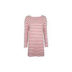 Sukienki krótkie Tommy Hilfiger DW0DW02751902/ Thow Basic. Białe sukienki damskie TOMMY HILFIGER, bez wzorów, bez kołnierzyka, z krótkim rękawem, krótkie, mini. Za 259,00 zł.