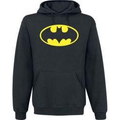 Batman Logo Bluza z kapturem czarny. Czarne bluzy męskie marki Batman, m, z nadrukiem, z kapturem. Za 144,90 zł.