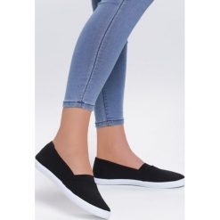 Czarne Tenisówki Intellectual. Czarne trampki i tenisówki damskie Renee, z tkaniny. Za 39,99 zł.