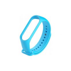 XIAOMI - Pasek zamienny jasnoniebieski. Niebieskie paski męskie Xiaomi, w paski. Za 12,90 zł.
