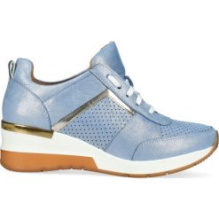 Sneakersy niebieskie. Niebieskie sneakersy damskie Arturo Vicci. Za 259,00 zł.