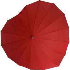 Parasole: Parasol „Heart” w kolorze czerwonym