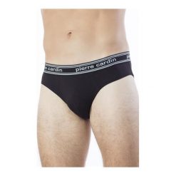 Slipy PCU252 Nero - Czarne Pierre Cardin. Czarne slipy męskie m. Za 27,90 zł.