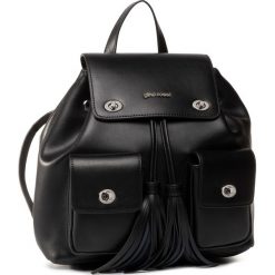 Plecak GINO ROSSI - RL0516 Black. Czarne plecaki damskie Gino Rossi, bez wzorów, ze skóry. Za 379,99 zł.