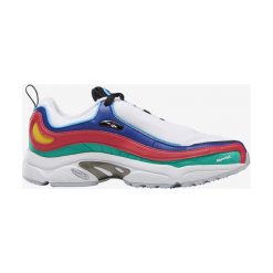 Reebok Classic Daytona DMX Tenisówki Biały Wielokolorowy. Białe trampki męskie Reebok Classic, bez wzorów, z materiału, bez zapięcia. Za 498,95 zł.