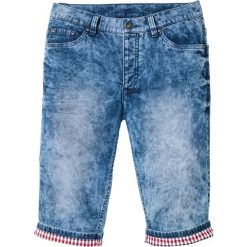 Długie bermudy dżinsowe Regular Fit bonprix niebieski "stone”. Niebieskie jeansy męskie bonprix, m, bez wzorów, z jeansu, długie. Za 109,99 zł.