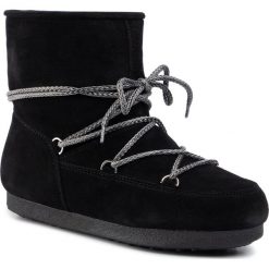 Śniegowce MOON BOOT - Mb Far Side Jr Low Suede 342004001 D Black. Czarne śniegowce dziewczęce Moon Boot, bez zapięcia. W wyprzedaży za 669,00 zł.