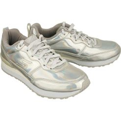 SKECHERS 100/SIL silver, półbuty sportowe damskie. Szare buty sportowe damskie Skechers, bez wzorów, sportowe. Za 299,90 zł.