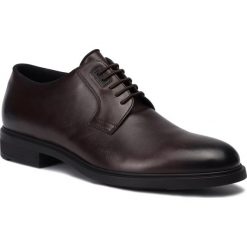 Półbuty BOSS - Firstclass 50417689 10208736 01 Dark Brown 209. Pomarańczowe buty wizytowe męskie Boss, ze skóry, eleganckie. W wyprzedaży za 679,00 zł.