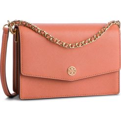Torebka TORY BURCH - Robinson Mini Shoulder Bag 50212 Tramonto 235. Pomarańczowe torebki klasyczne damskie Tory Burch, bez wzorów, ze skóry, eleganckie, na ramię, bez dodatków. W wyprzedaży za 749,00 zł.
