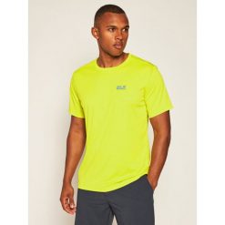 Koszulka techniczna Jack Wolfskin Tech T 1807071. Niebieskie koszulki męskie Jack Wolfskin, xl, bez wzorów, sportowe, polo, bez rękawów. W wyprzedaży za 79,00 zł.