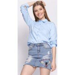 Niebieska Koszula Wild Child. Niebieskie koszule damskie Multu, s. Za 19,99 zł.