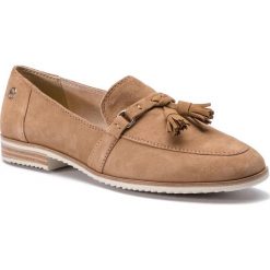 Lordsy TAMARIS - 1-24204-22 Antelope Suede 334. Pomarańczowe półbuty damskie Tamaris, ze skóry, bez obcasa, na obcasie. W wyprzedaży za 189,00 zł.