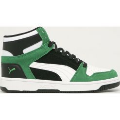 Puma - Buty Rebound Layup. Czarne sneakersy męskie Puma, z okrągłym noskiem, na sznurówki. Za 299,90 zł.