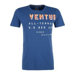 S.Oliver T-Shirt Męski M Ciemnoniebieski. Szare koszulki męskie marki S.Oliver, s, z nadrukiem, bez kołnierzyka. W wyprzedaży za 57,00 zł.