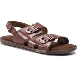 Sandały LASOCKI FOR MEN MB-SUMMERTIME-02. Pomarańczowe sandały męskie Lasocki For Men, ze skóry, bez zapięcia. Za 119,99 zł.