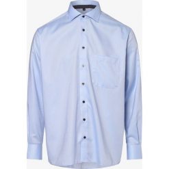 Eterna Comfort Fit - Koszula męska – niewymagająca prasowania, niebieski. Niebieskie koszule męskie m, eleganckie. Za 99,95 zł.