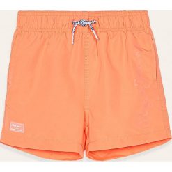 Pepe Jeans - Szorty kąpielowe dziecięce Guido II. Niebieskie spodenki chłopięce Pepe Jeans, z nadrukiem, z poliesteru. W wyprzedaży za 69,90 zł.