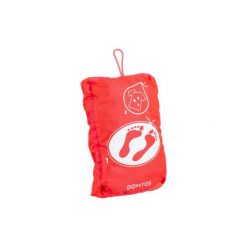 Torba fitness worek na odzież. Różowa plecaki męskie DOMYOS, bez wzorów, z poliesteru. Za 19,99 zł.