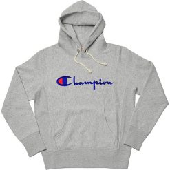 Bluza Champion Hooded Sweatshirt (212574-EM004). Szare bluzy męskie marki Champion, m, z bawełny. Za 343,99 zł.